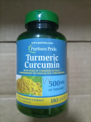 Puritan's Pride Tumeric Curcumin Caps 500mg
