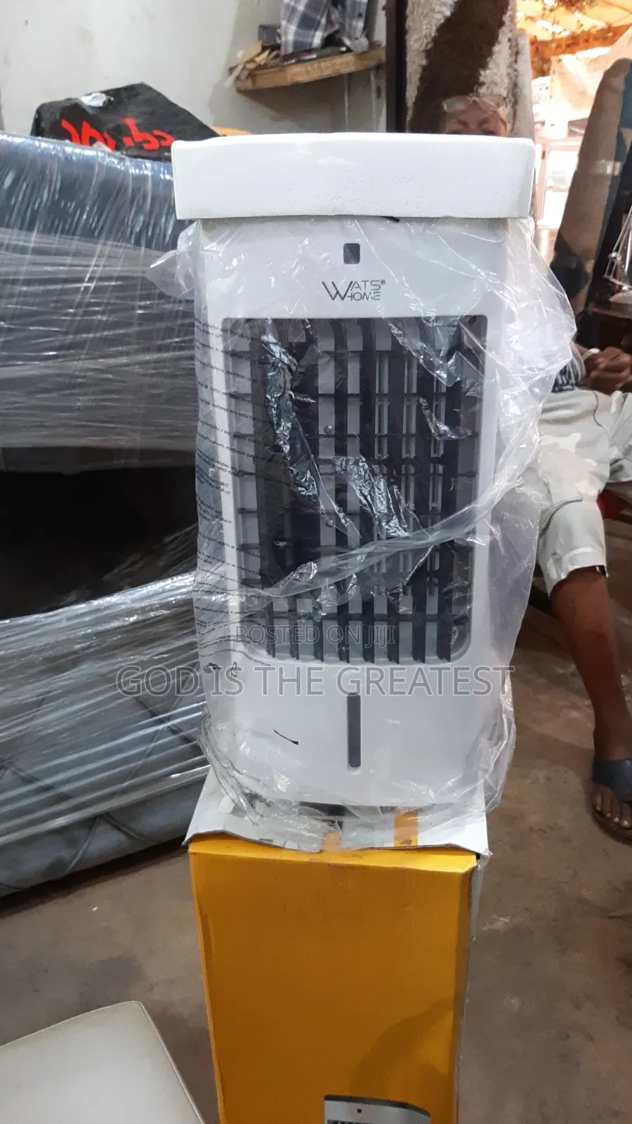 Brand New Air Cooler in Box Cooler Tour Body and Room