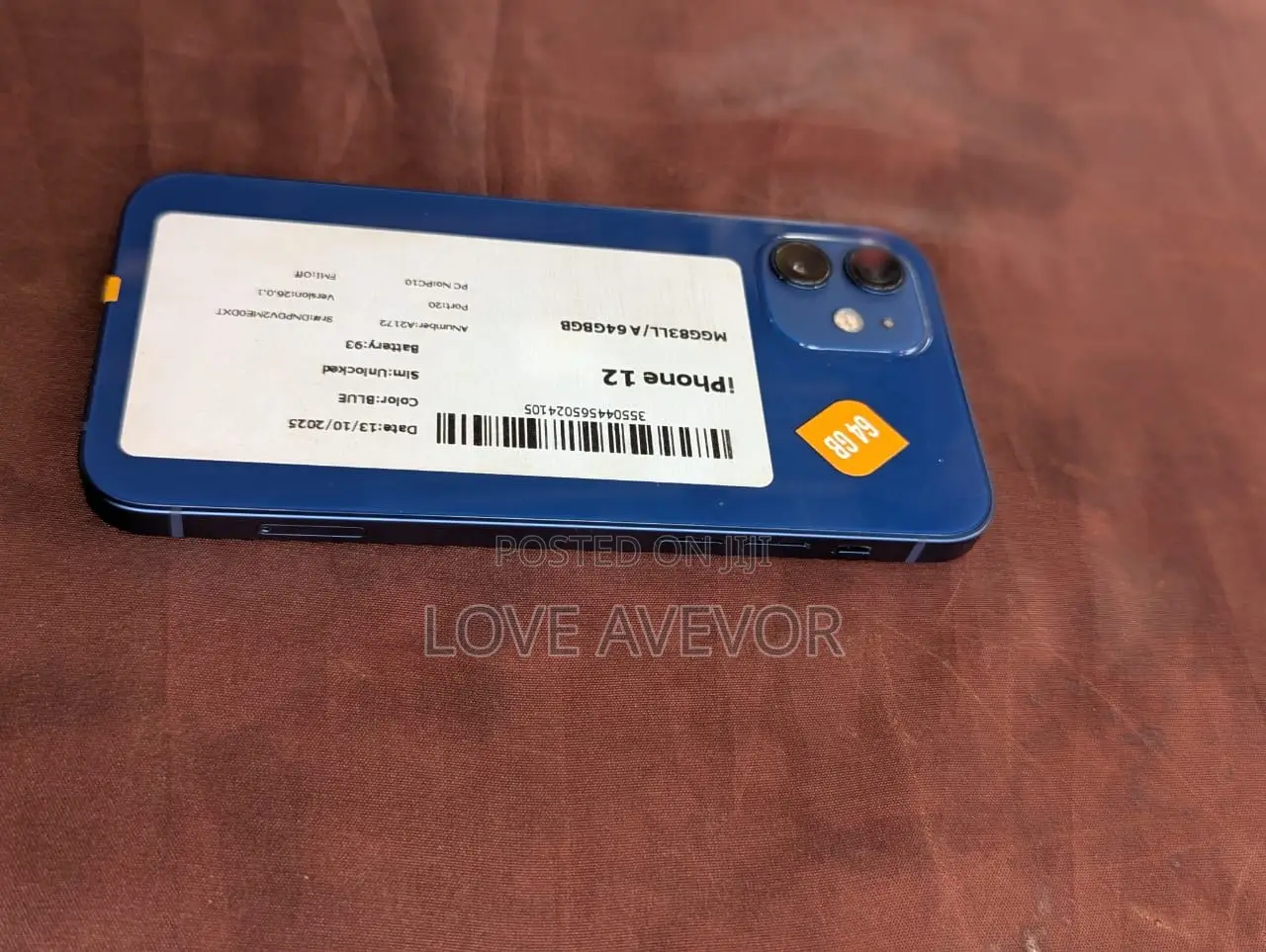Apple iPhone 12 64 GB Blue