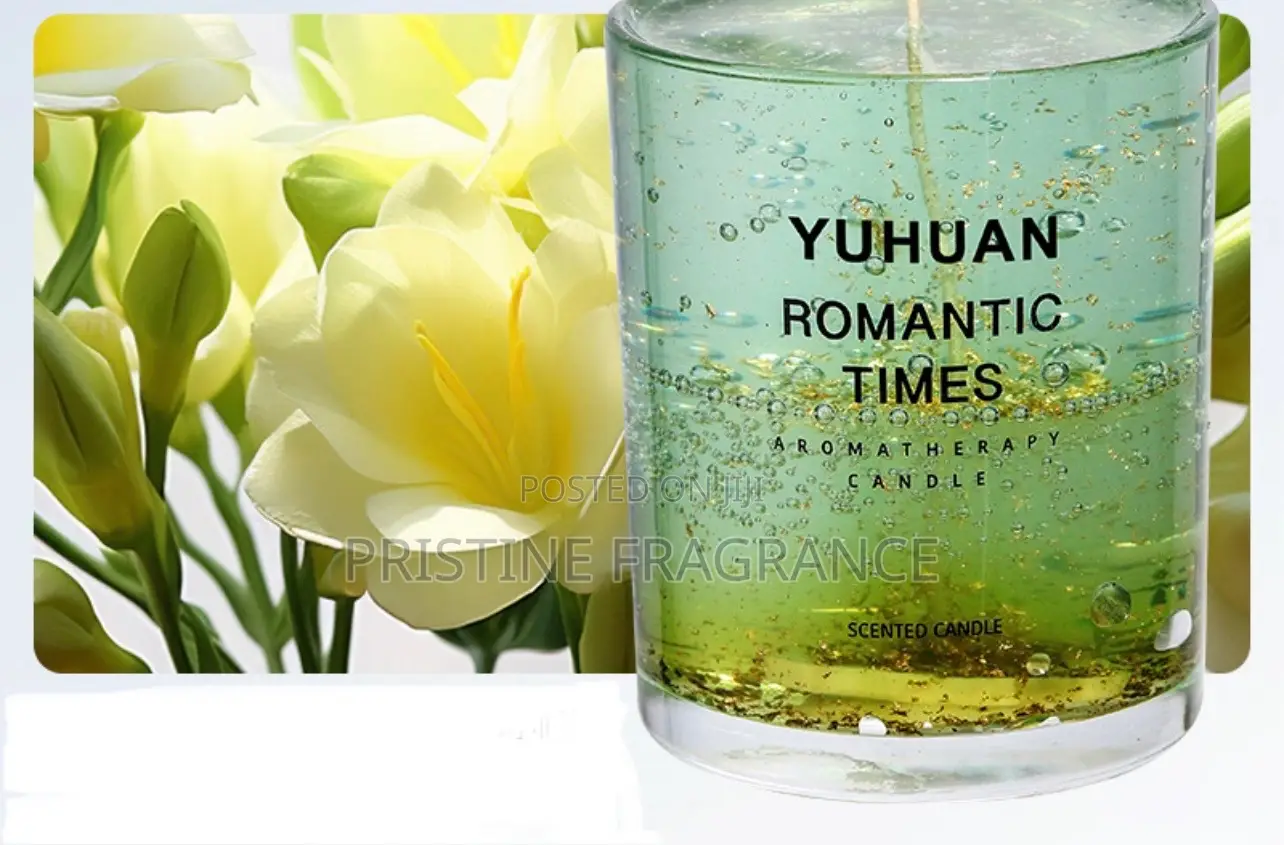 Freesia Aromatherapy Gel Candle