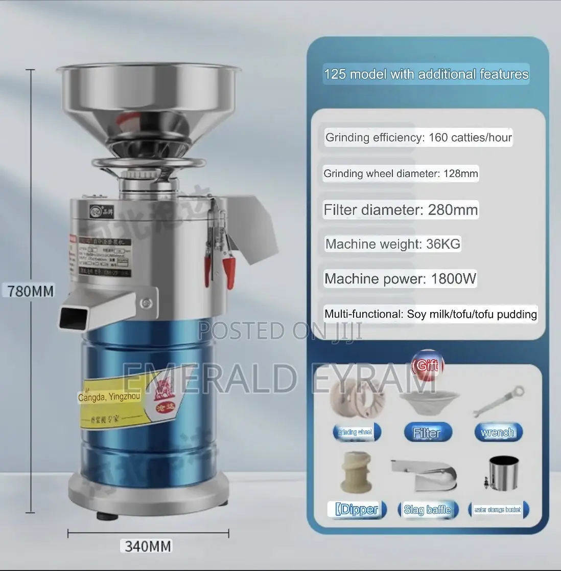 Tiger Nut Juicer/Soya Milk Juicer