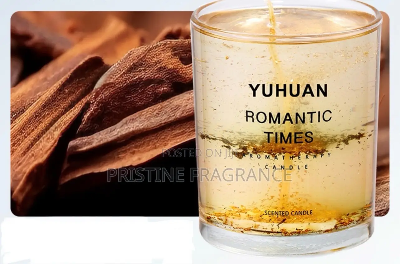 Ebony Sandalwood Scented Gel Candle