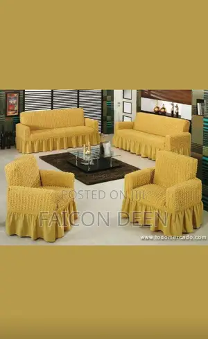 Luxurious Thick Cotton 4 PCS Sofa Skirt Covers(Only Sold as a Set)
