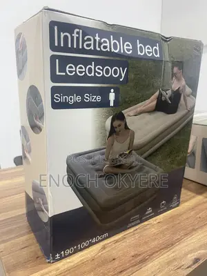 Single Size Inflatable Bed With In Built Pump
