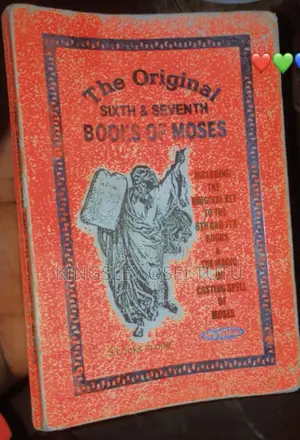 6th and 7th Book of Moses(Hard Copy)