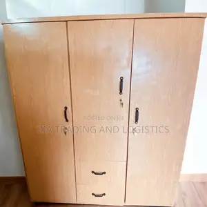3 in 1 Luxury Wardrobe With Locks and Drawers