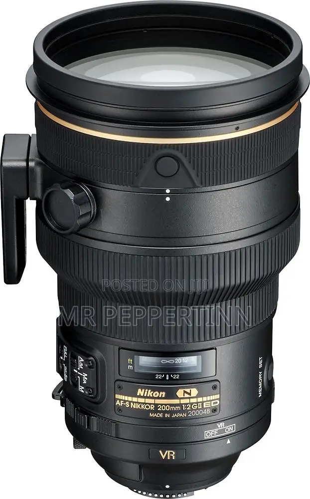 Nikon Af-S Nikkor 200mm F/2g Ed Vr Ii Lens