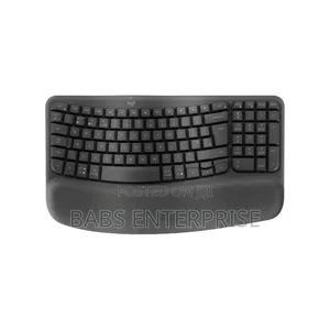 Logitech Wave Keys Wireless Ergonomic Keyboard – Graphite