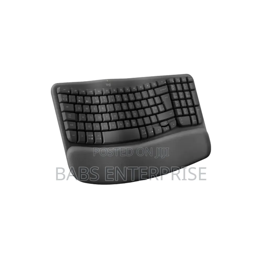 Logitech Wave Keys Wireless Ergonomic Keyboard – Graphite