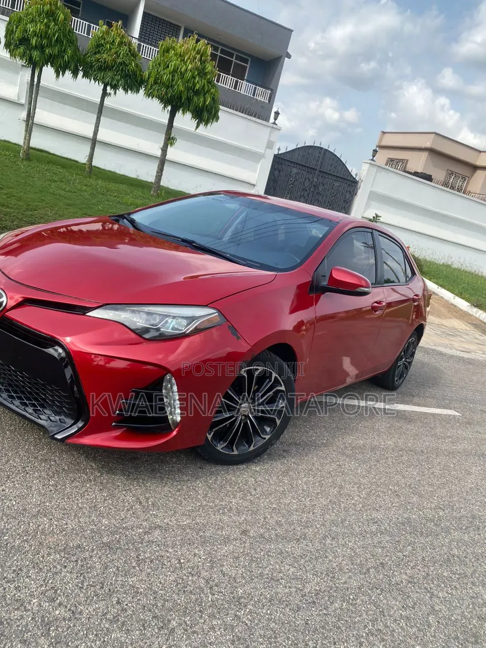 Toyota Corolla S Plus 4dr Sedan (1.8L 4cyl Manual) 2016 Red