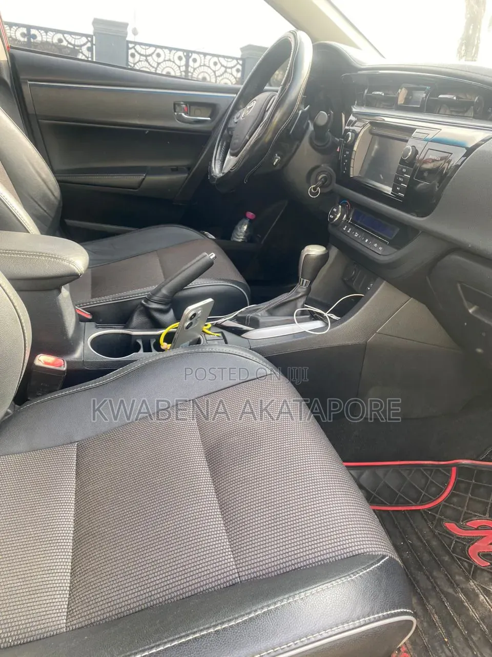 Toyota Corolla S Plus 4dr Sedan (1.8L 4cyl Manual) 2016 Red