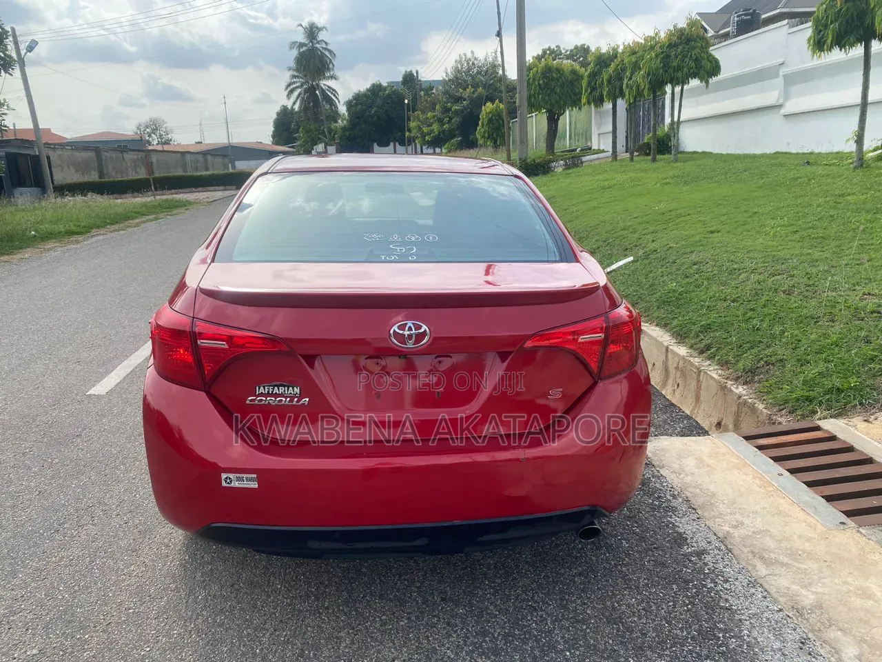 Toyota Corolla S Plus 4dr Sedan (1.8L 4cyl Manual) 2016 Red