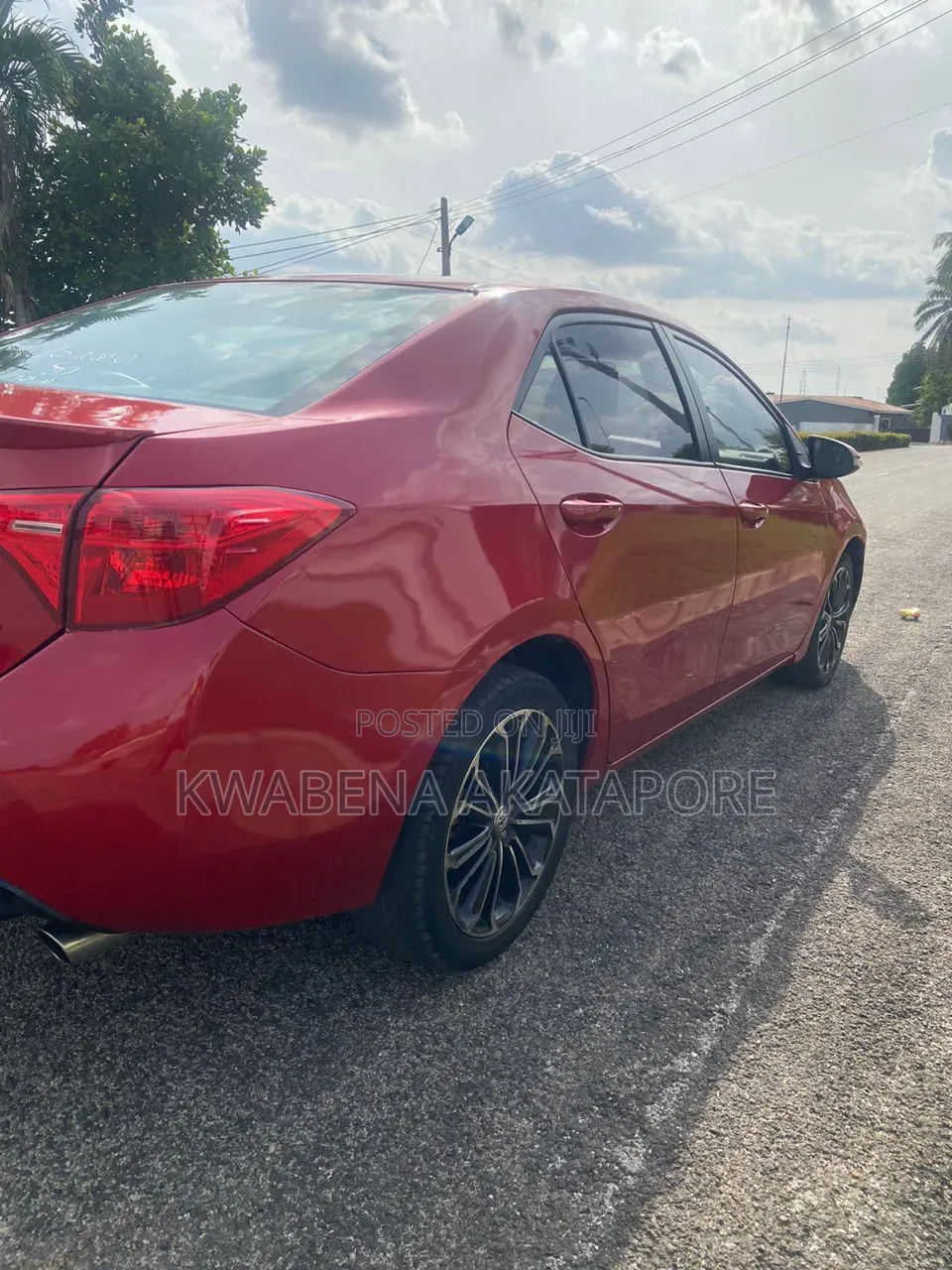 Toyota Corolla S Plus 4dr Sedan (1.8L 4cyl Manual) 2016 Red
