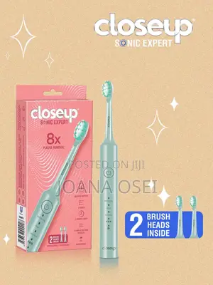 Close Up Electric Toothbrush