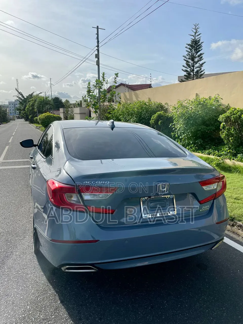 Honda Accord Touring 2.0T 2022 Blue