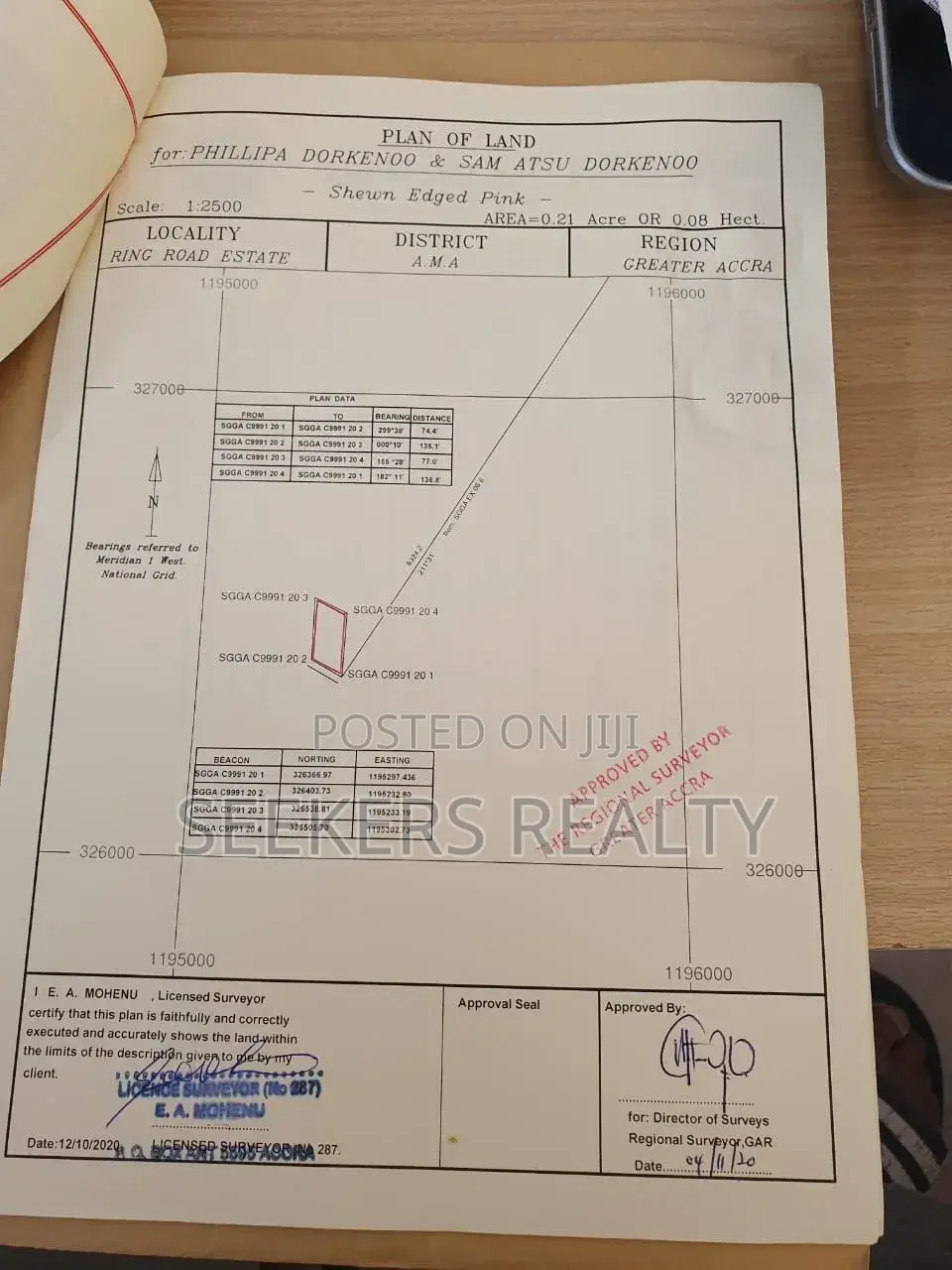 Land for Sale – Prime Location at Ringway Estate Osu