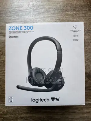 Logitech Zone 300 Headset With Active Noise Cancellation for Work