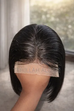 10-Inch Human Hair Bob Wig