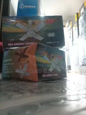 Js Fc-24 Ceiling Fan Quiet Power Air Movement