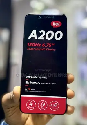 New Itel A200+ 128 GB Blue