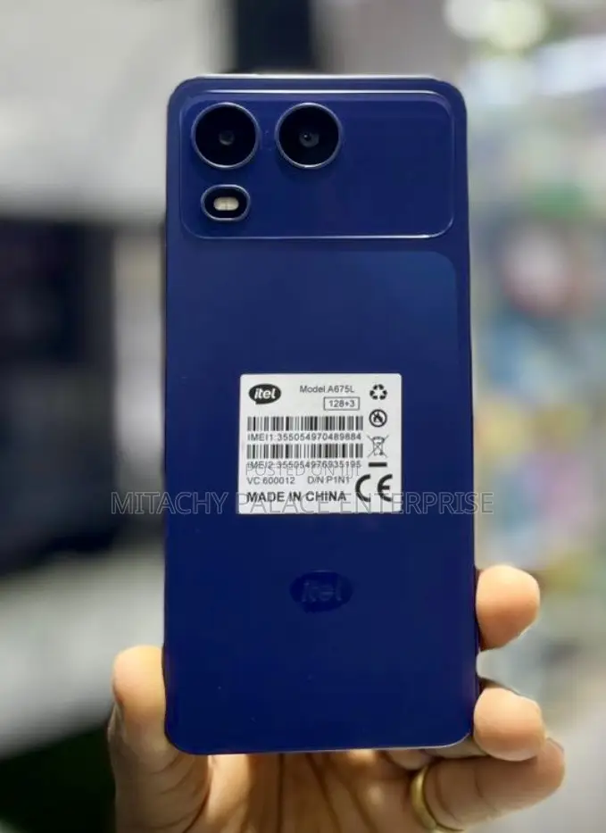 New Itel A200+ 128 GB Blue