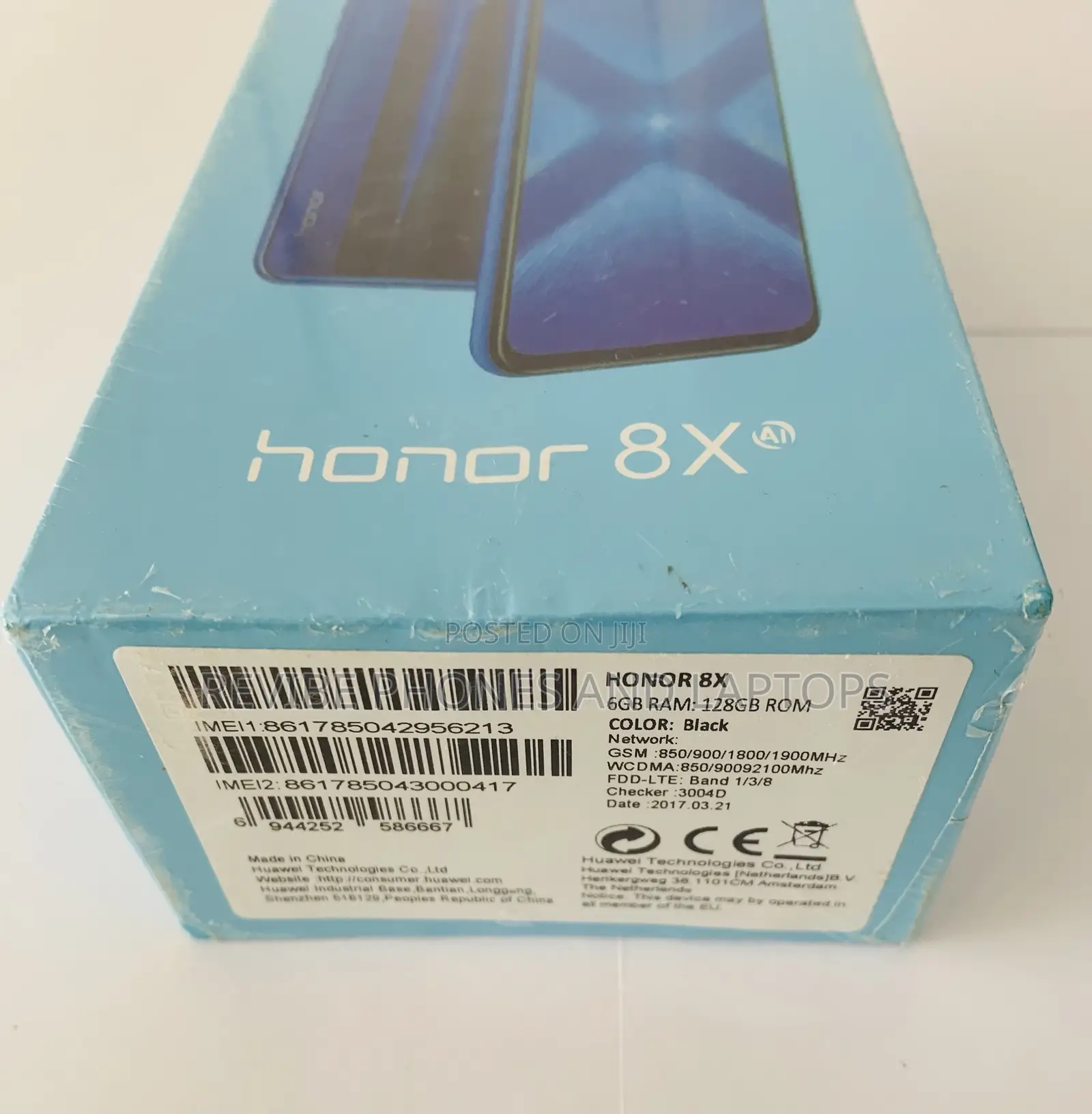 New Honor 8X 128 GB Black