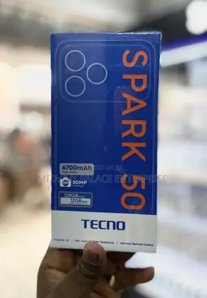 New Tecno Spark 50 128 GB Blue