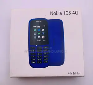 New Nokia 105 4G Blue