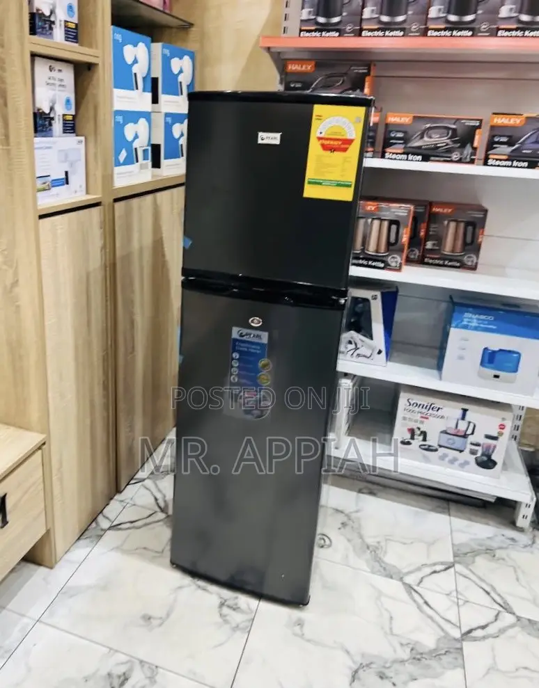 Super Chilling Pearl Pf-262tix Top Mount Freezer Electric Fridge, Gray