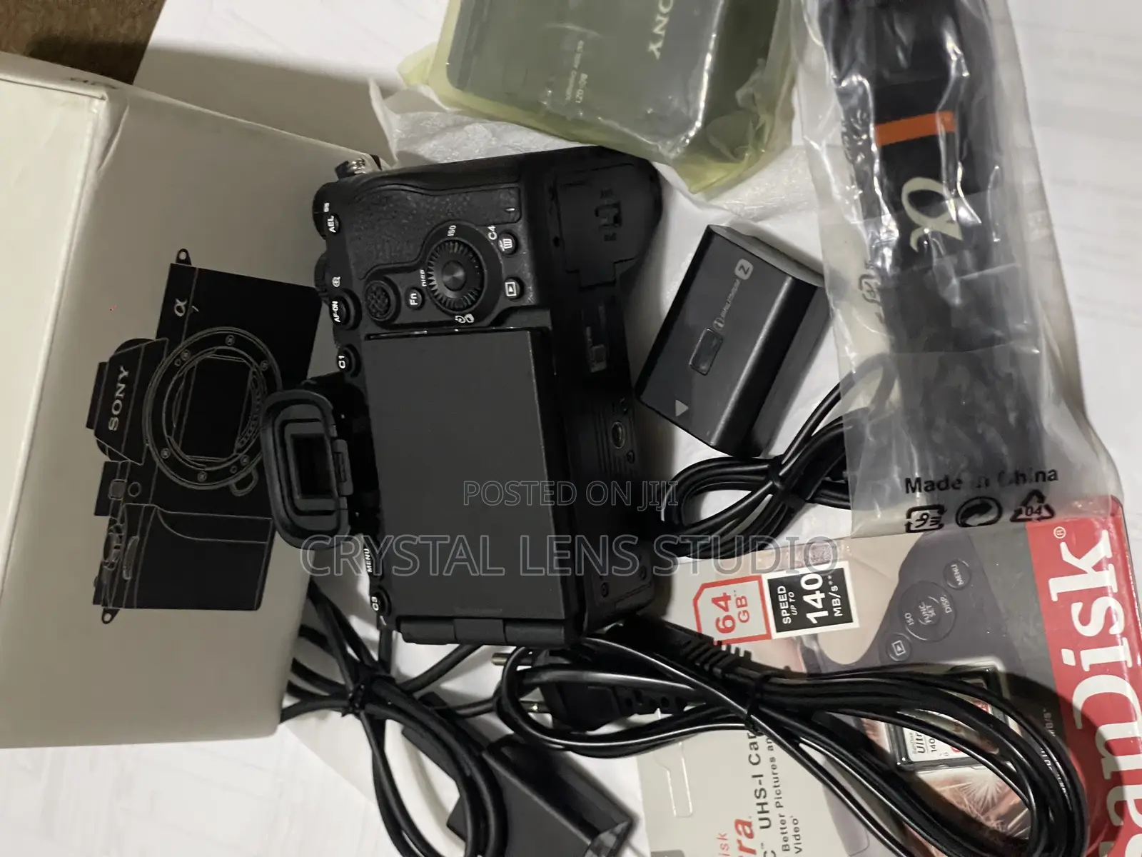 Brand New Sony A7 v With Battery, Charger,Strap