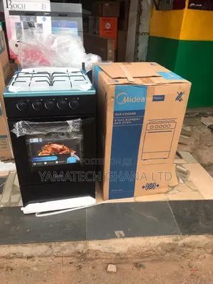 Quality Midea 50x50cm 4 Powerful Burner Gas Stove With Oven