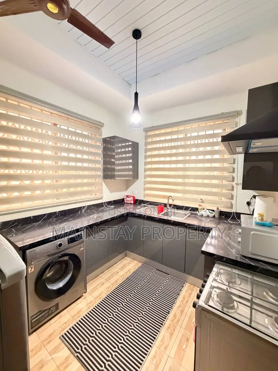 Furnished 2bdrm Apartment in Mainstay Estates, Sakumono for rent