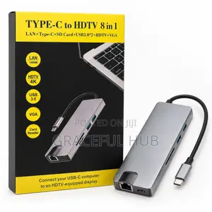 8in1 Type C to Hdmi Adapter