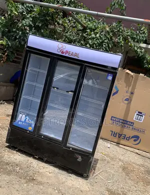 Original New 3 Doors 950l Display PVC-150 Pearl