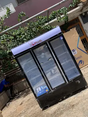 Grab Reliable 3 Doors PVC-150 Pearl 950 Liters Fridge
