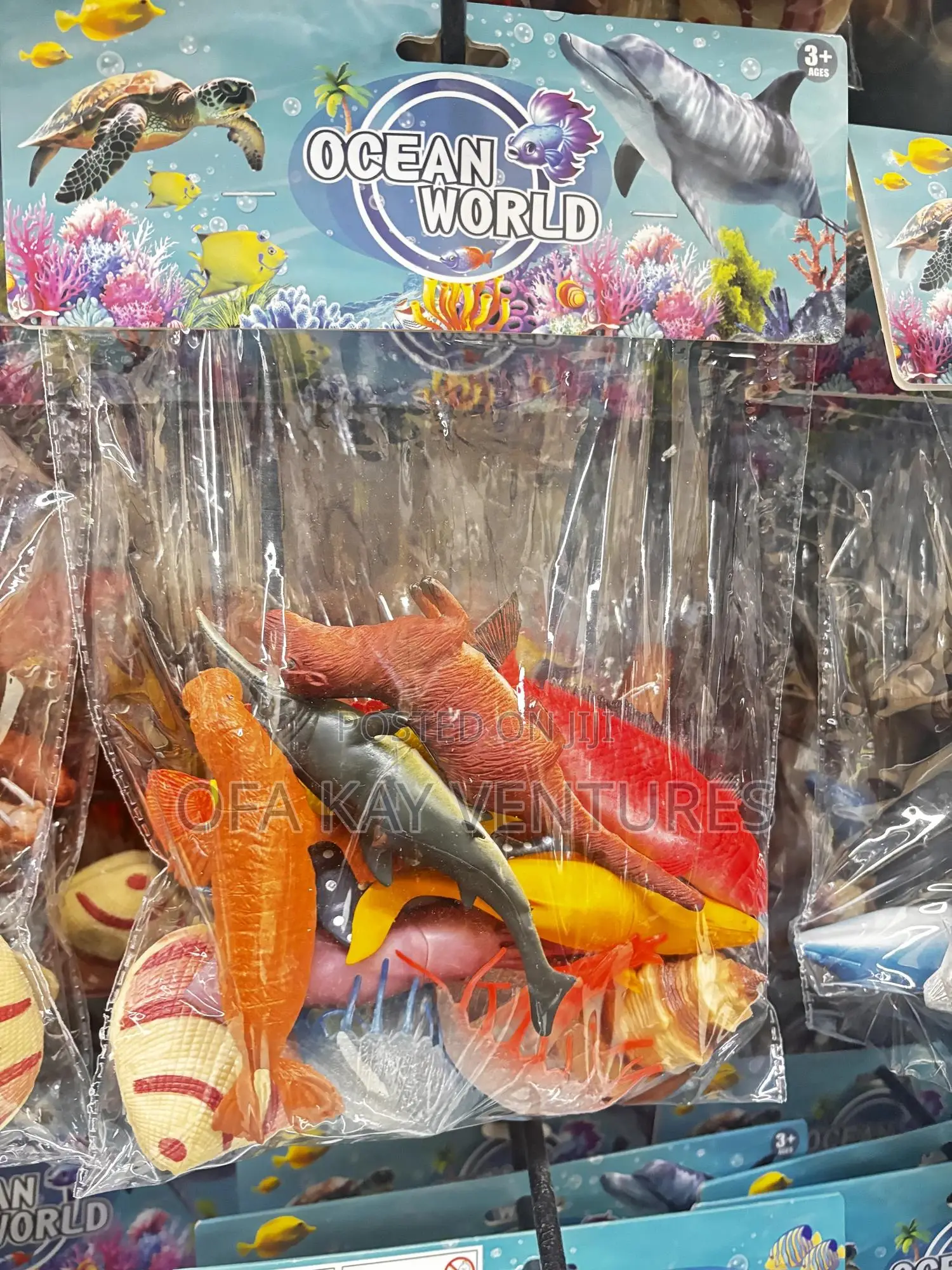 Aquatic Toy Animals , Fishes and Lobsters