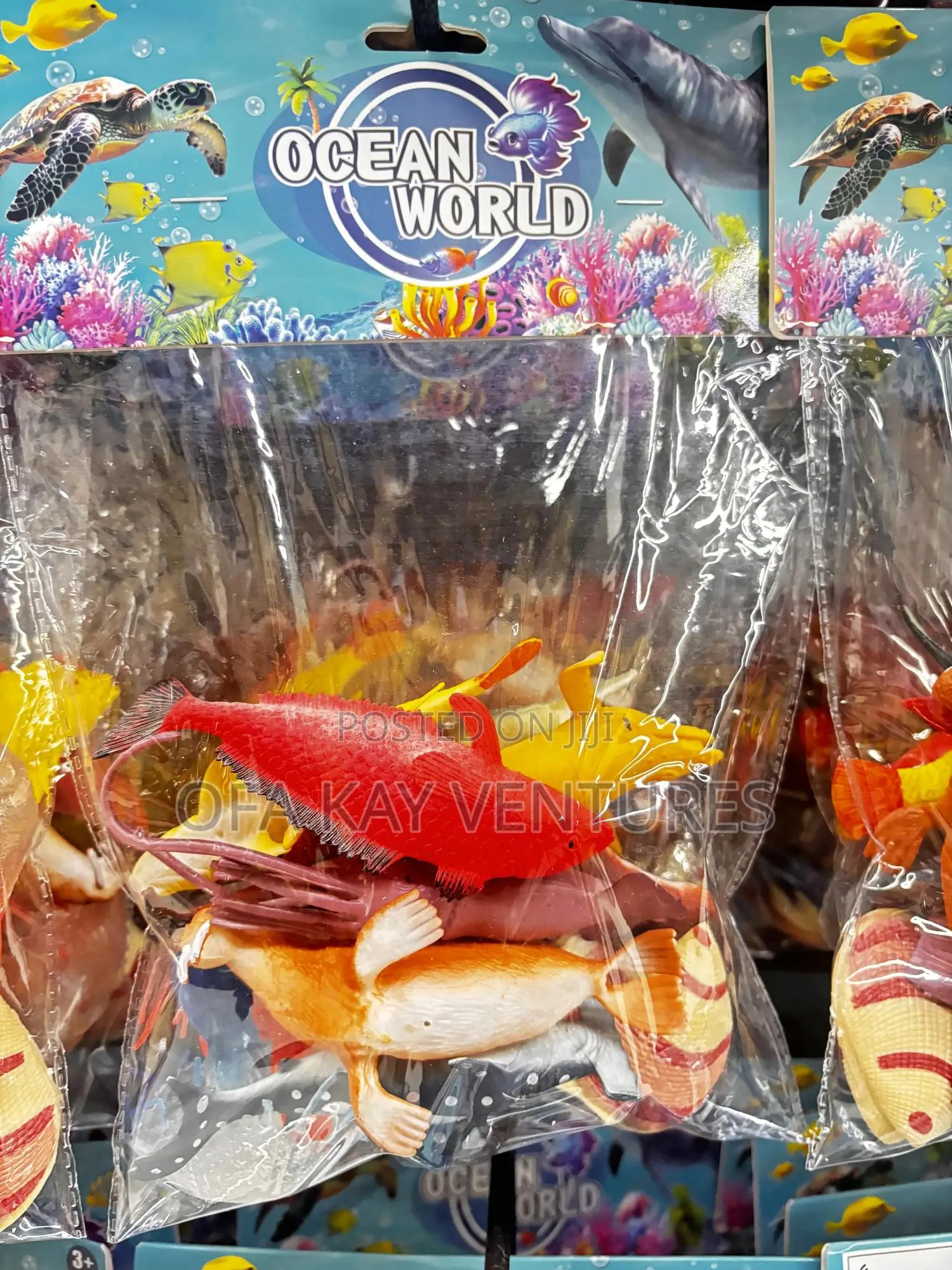 Aquatic Toy Animals , Fishes and Lobsters