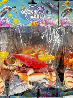 Aquatic Toy Animals , Fishes and Lobsters