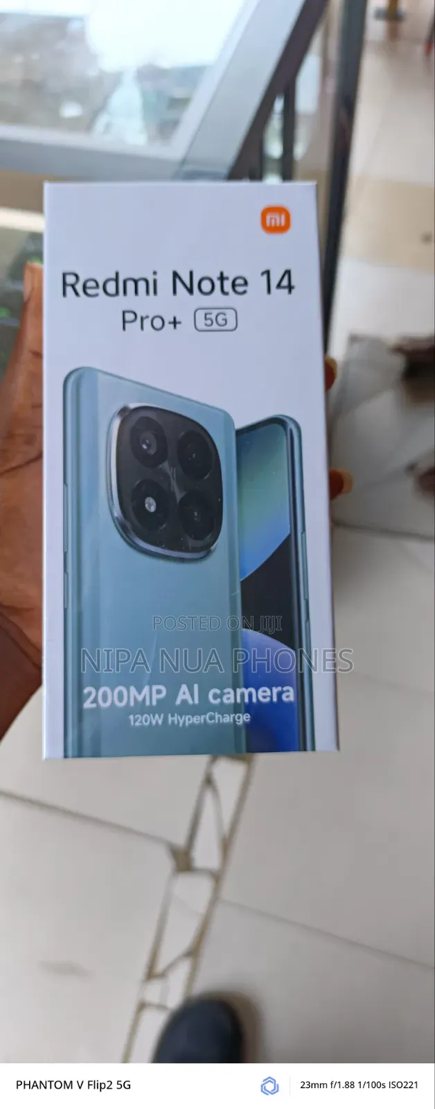 New Xiaomi Redmi Note 14 Pro+ 5G 256 GB Black