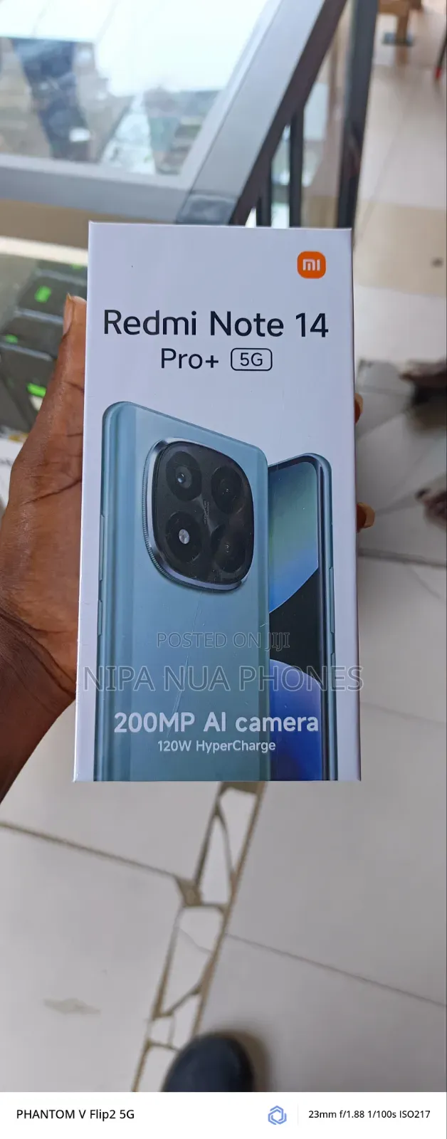 New Xiaomi Redmi Note 14 Pro+ 5G 256 GB Black