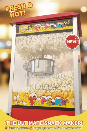 Automatic Commercial Electric Popcorn Machine