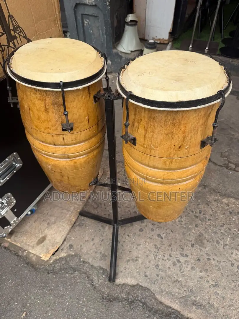 Local Conga Drum 2pieces With Stand