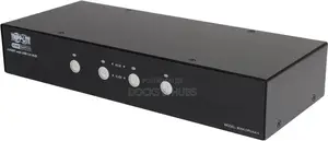 Tripp Lite 4-Port Displayport KVM Switch With Audio Usb 3.0 Hub