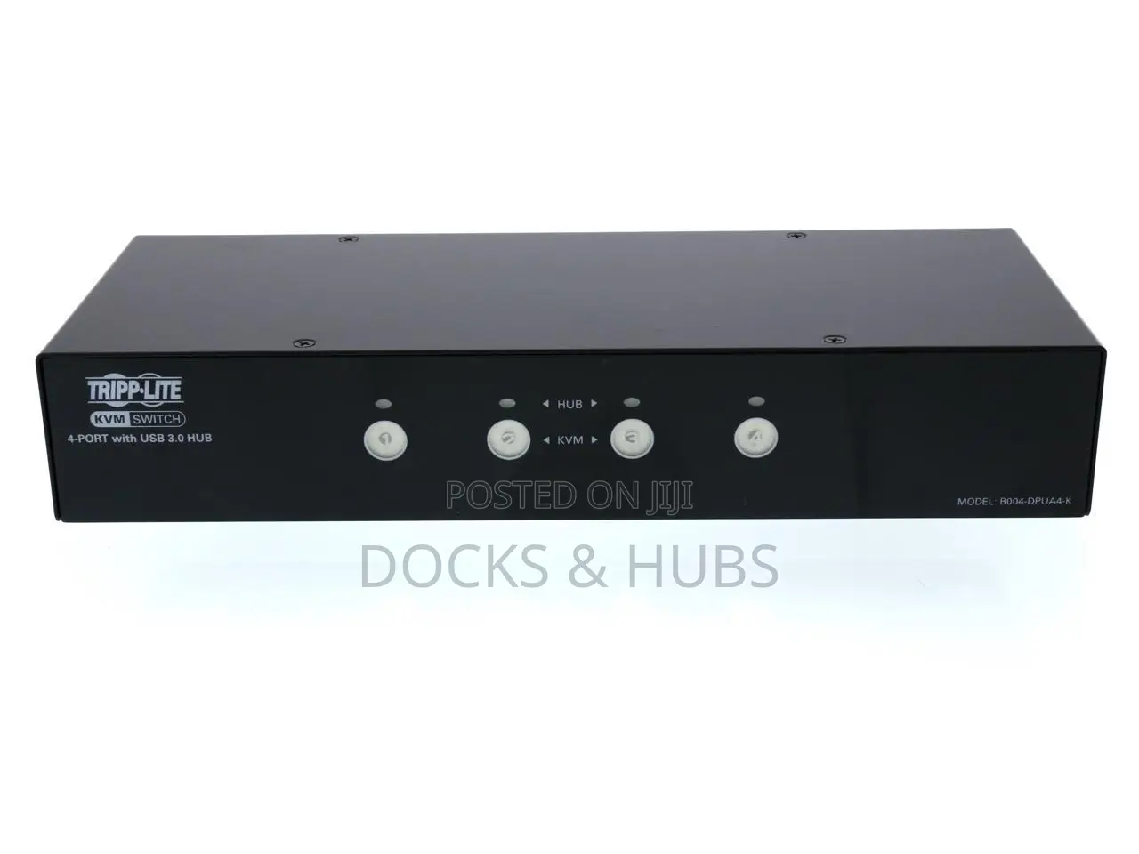 Tripp Lite 4-Port Displayport KVM Switch With Audio Usb 3.0 Hub