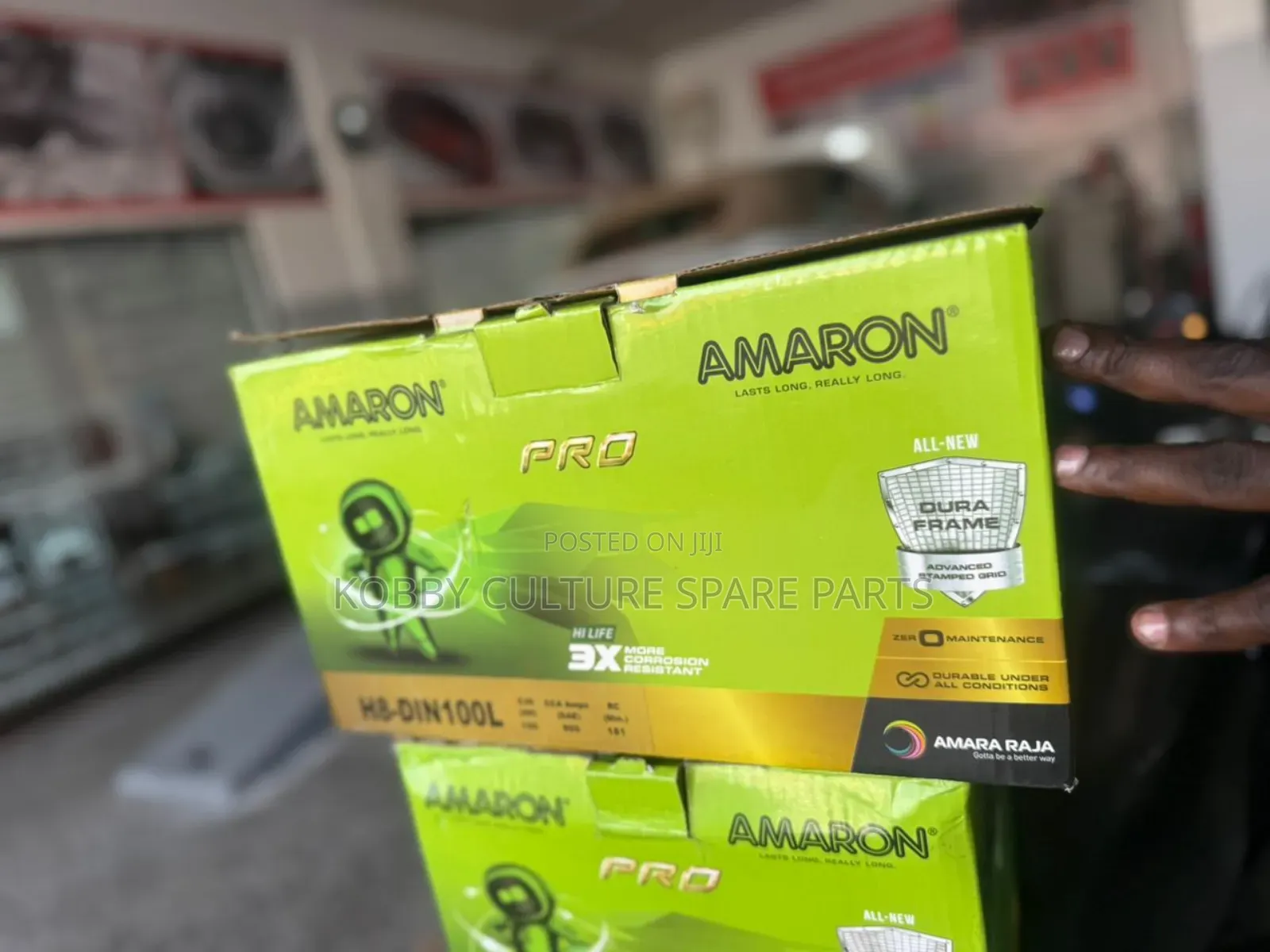 Original Brand New Car Battery Amaron [19 Plate Available for All Cars