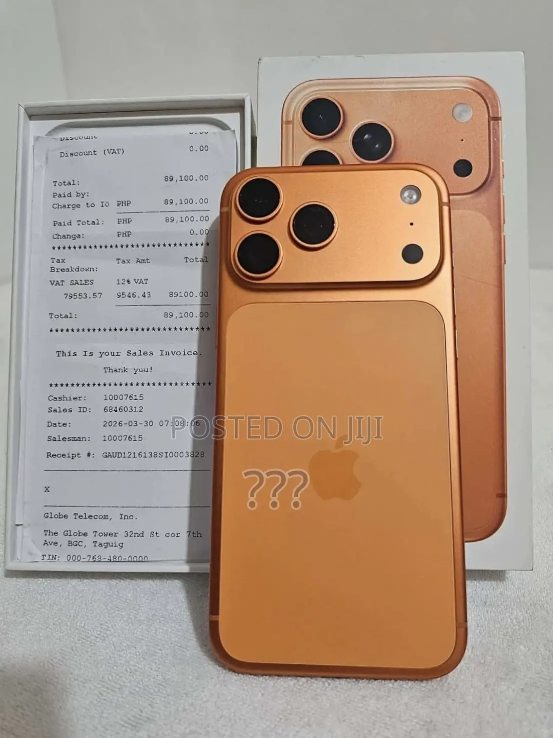 Apple iPhone 17 Pro Max 256 GB Orange