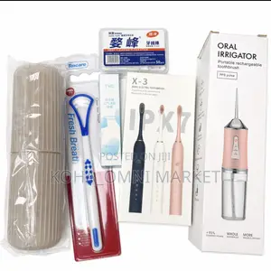 Oral Care Set- Oral Irrigator/Electric Brush/ Tongue Scrapper+ Others