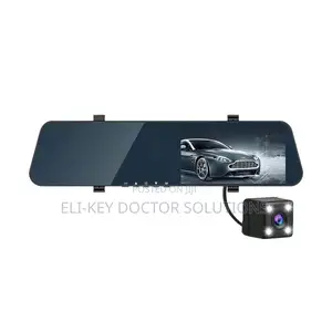4.5 Inches Dual-view Car Dashcam Recorder Mirror