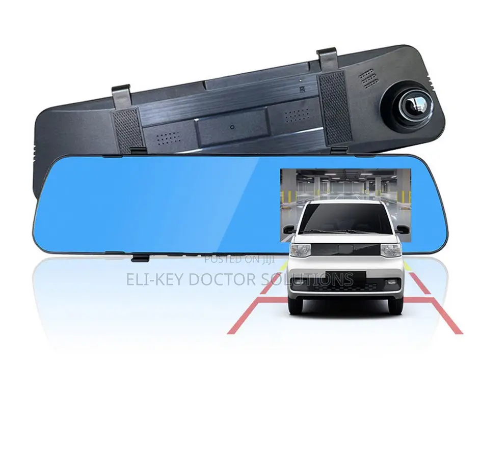 4.5 Inches Dual-view Car Dashcam Recorder Mirror