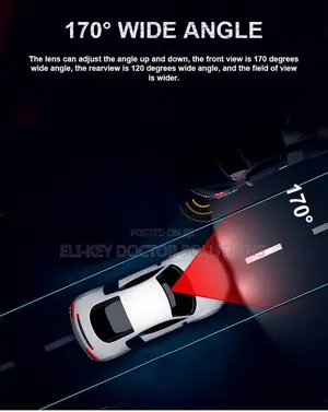 4.5 Inches Dual-view Car Dashcam Recorder Mirror